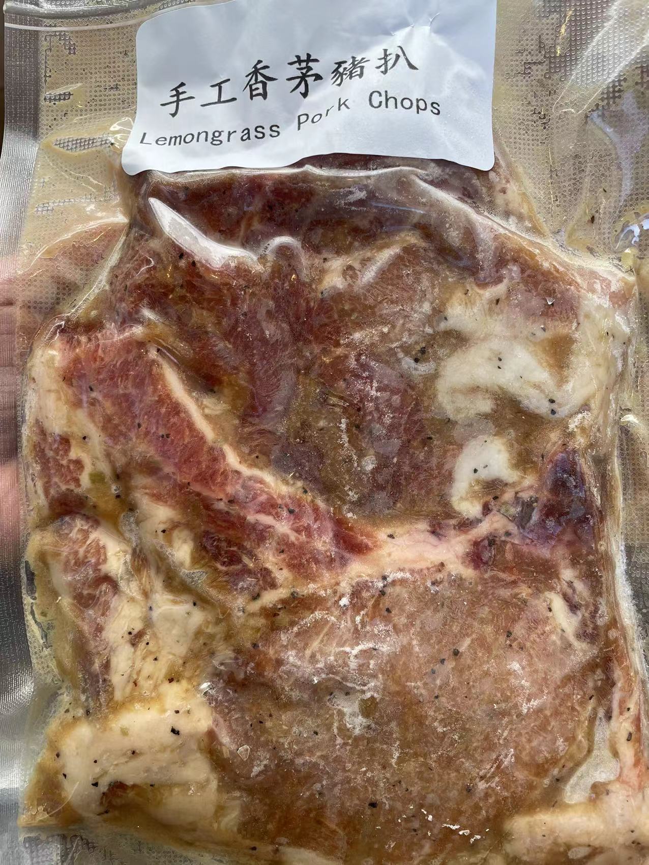 💮越式香茅豬扒💮 Lemongrass Pork Chops