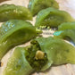 皇子菇豆苗蒸餃 King mushroom & Vegetable Steam Dumpling